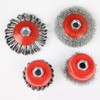 4 Pack Wire Wheel Brush for Angle Grinder,4 Inch Angle