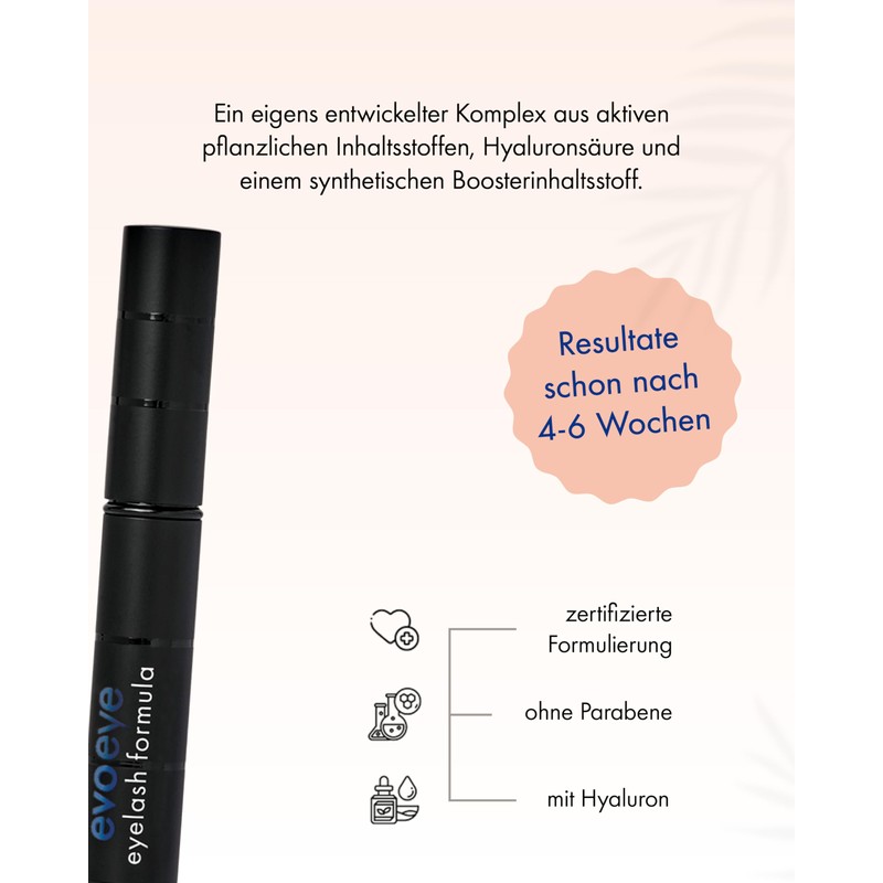 Evoeye eyelash INTENSE lash intensifying serum, 3ml - lash booster,