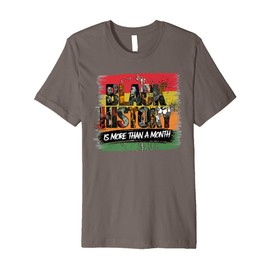 History Month Design Celebrating African Americans Premium T-Shirt