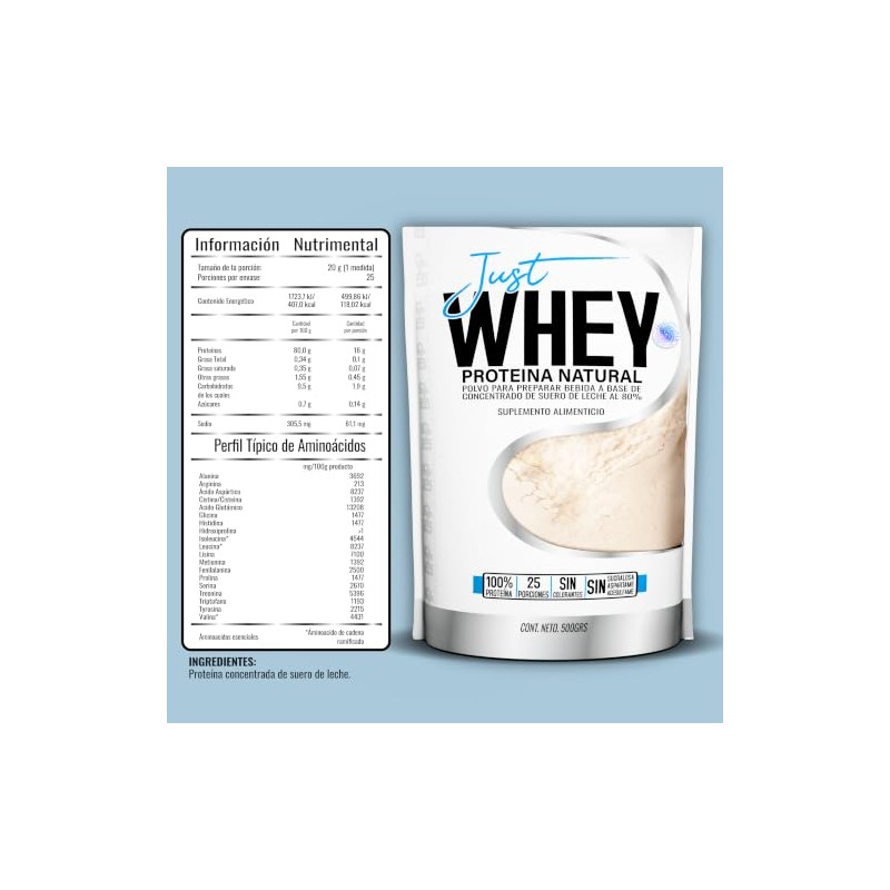 Bhp Nutrition - Bag Just Whey 500 Grs + Creatina