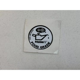 SULLAIR Genuine OEM Part 02250197-394 Decal Sticker FLUID PRISTINE FOOD GRADE
