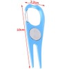 Posio Portable Training Aid Ball Fork Outdoor Green Fork Divot
