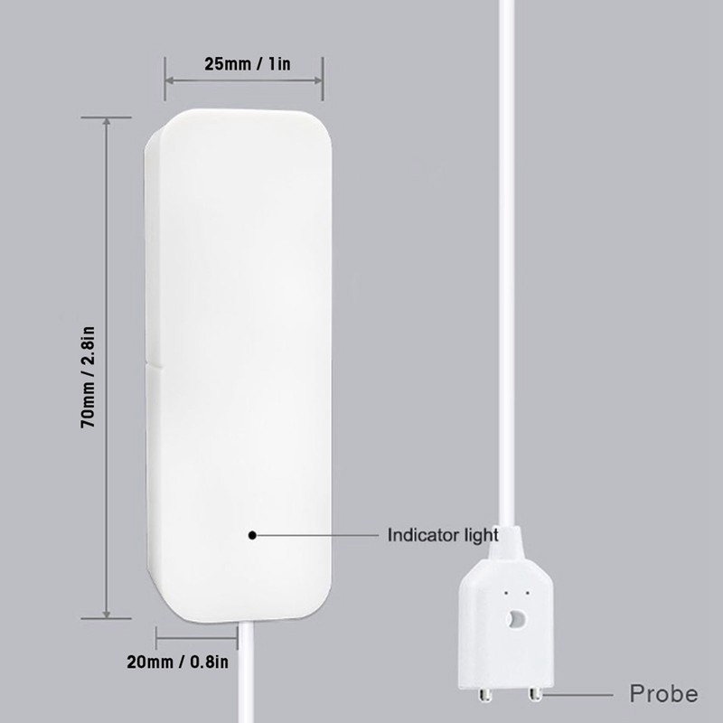 Smart Wifi Wireless Water Leakage Alarm Overflow Flood Level Leaks