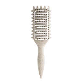 Yingbtr Cepillo para Definir Rizos, Cepillo para Cabello Rizado 2024, Cepillo de Pelo Ventilado para Desenredar, Dar Forma y Definir Rizos para Mujeres y Hombres Menos Tirando (Beige)
