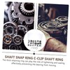 FUNOMOCYA 1 Set Clip Snap Ring Assortment Kit External Retaining