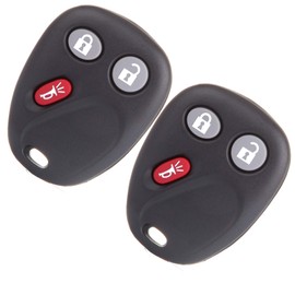 INEEDUP Key Fob Replacement Fits for 2004-2007 Fit for Buick Rainier 4.2L,2004-2007 Fit for Buick Rainier 5.3LKeyless Entry Remote ControlMYT3X6898B,15051014,15008008,15008009,15135557 15135559