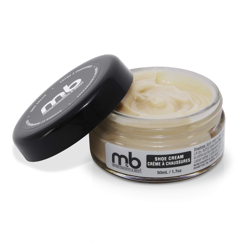 Moneysworth & Best Shoe Cream, Bone, 50ml