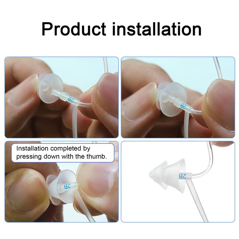 BLJ Hearing Amplifier Ear Domes, only for BLJ Hearing Devices.