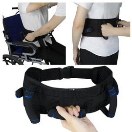 Gait Belts for Seniors, Gate Belts Medical for Elderly, Gait Belt with Handles, Transfer Belt for Elderly and Disabled, Lift Belt for Elderly Adults, Safety Medical Belt for Physical Therapy Handicap