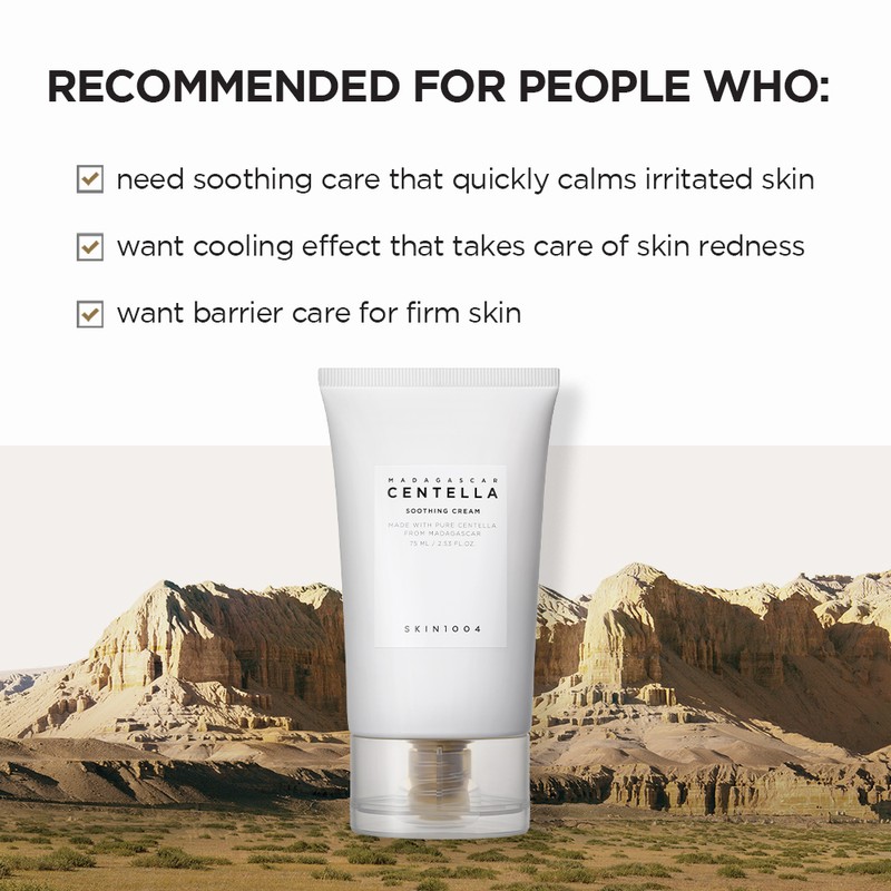 SKIN1004 [SKIN1004]Madagascar Centella Soothing Cream 75ml