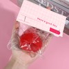 Red Big Strawberry Squishie for Adults Relaxation, Handmade Strawberry Taba