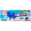 Nerf Fortnite Blue Shock Blaster, 10-Dart Clip, 10 Elite Nerf