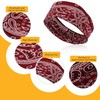 Hoojoot 7 Pack Boho Style Women's Headbands, Non-slip Fashion Wide