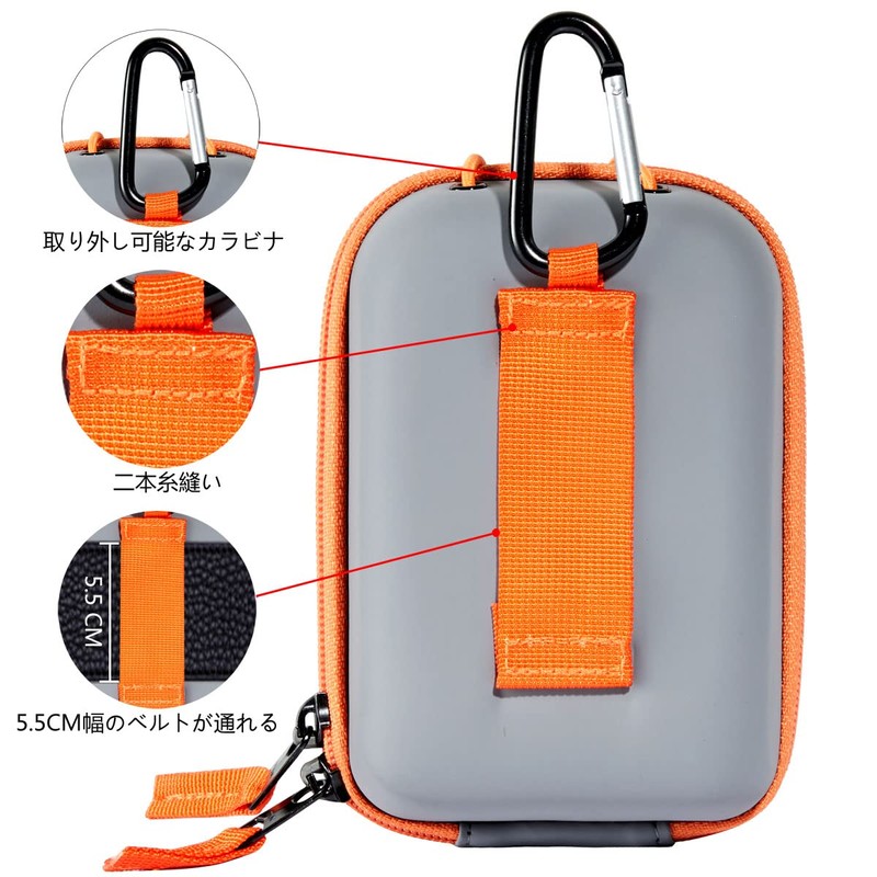 JAWEGOLF Golf Laser Distance Meter Rangefinder Hard Case EVA Storage