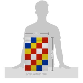 Americana Home & Garden Provinces of Belgium Antwerp Garden Flag Regional Territory Old History Western Europe Country Particular Area House Decoration Banner Small Yard Gift Double-Sided, Made In USA