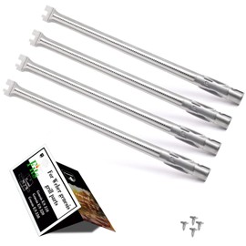 Tombili Replace for Weber Genesis 300 Burner Tubes Set (19.5") - 4-Piece Replacement Kit - Fits E/S/EP/CEP-330 Models (2011-2016) | Stainless Steel Construction | Includes 3 Main + 1 Sear Burner