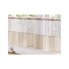Alan Symonds Gingham Slot Top Voile Cafe Curtain Panel (59"