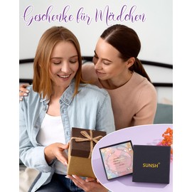 SUNSH Bracelet for Girls Gifts, Birthday Gifts for Women Girls, 10.11.12.13.14.15.16.17.18th Birthday Gift, Butterfly Love Bracelet for Daughter, Niece, Sister, Friend, Girls, Silver, No gemstone