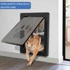 CEESC Large Dog Door for Wall, Weatherproof Pet Door for