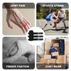 MOGONE Finger Splints, 4 Pcs Trigger Finger Splint, Upgraded 3