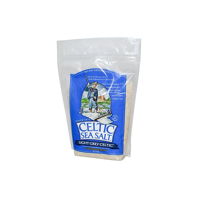 Celtic Sea Salt, Light Grey Celtic, Vital Mineral Blend, 1