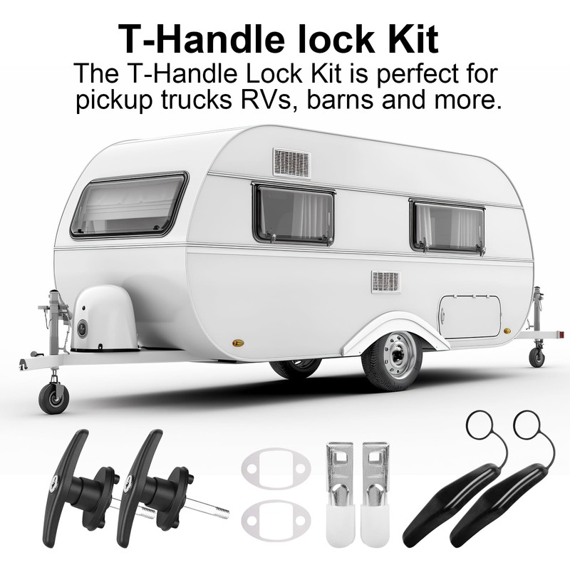 T Handle Latch leer Truck Cap Lock Replacement Truck Cap