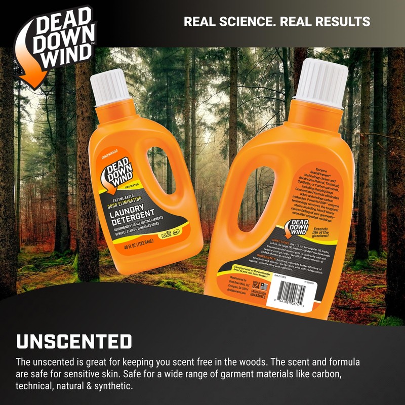 DEAD DOWN WIND Unscented Laundry Detergent (40 Oz) - Scent