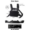 E-enemo Chest Rig (molle Compatible/Adjustable Size) Chest Bag, Survival Game