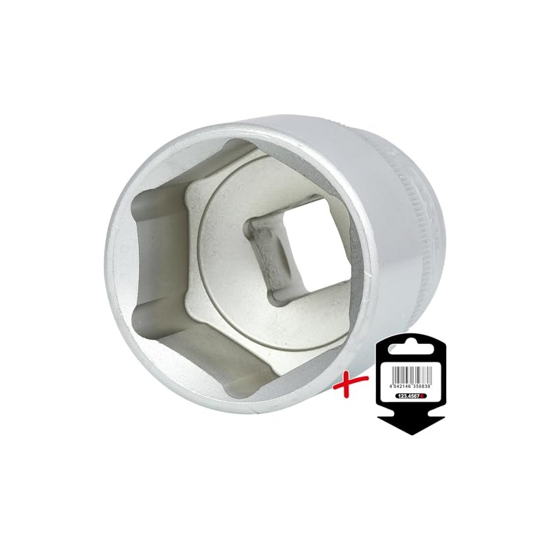 KS Tools 917.1232-E 1/2 Hexagonal Socket, 32 mm