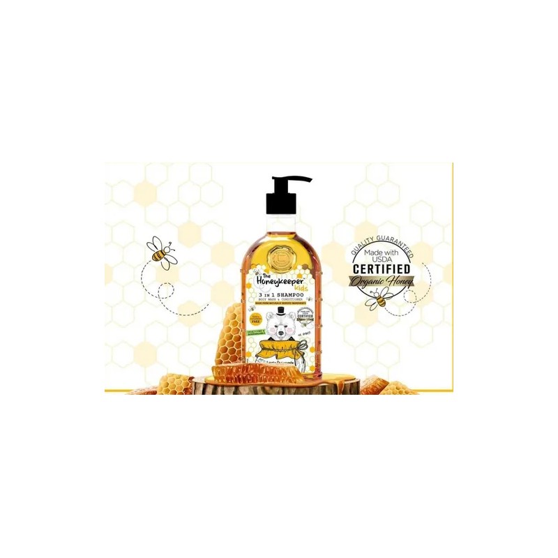 Shampoo 3 En 1 The Honeykeeper Manzanilla 414 Ml