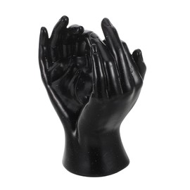 Alipis Heart Gesture Ornament Resin Craftwork for Home Decor Hand Statue for Bedroom and Valentine's Day Decor