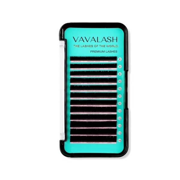 VAVALASH Eyelash Extensions 0.15 D Curl 12mm Lash Extensions Supplies