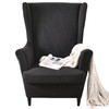 MIFXIN Wingback Chair Slipcover 2 Piece Stretch Wing Back Chair