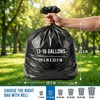 ELPHECO 13 Gallon Trash Bags, 60 Count Trash Bags for