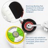 Air Orbital Sander 5in Pneumatic Polisher Sandpaper Palm Sanding Machine