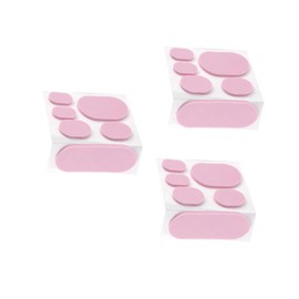 Mobestech 3 Pcs Patches Prevention Clavus Pads Foot Sticker Shoe Bottom Protector Shoes Stickers Moleskin Foot Feet Protector Cushions Sole Sticker Heel Shoe Stickers