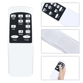 PZL Replacement AC Remote Control fit for Costway Portable Air Conditioner, for DORTALA 8000/10000 BTU, for Royal Sovereign APAC-2408 ARP-2210, for DR.Prepare 8000 BTU DCAC08BF, for EUHOMY