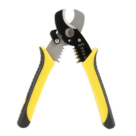 Wire Cutter, 2 in 1 Cable Cutter Wire Cutter Pliers Power Tool for Electricians RT-6065 Cutting and Stripping 2-in-1 Functions