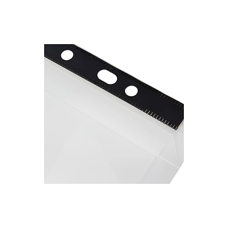 Tiger Stationery 301523 A4 Expanding Poly Punched Pockets File (Pack