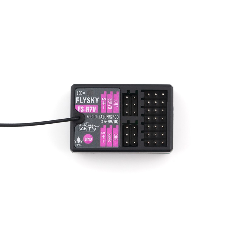 Flysky Receiver FS-R7V 7CH 2.4G Receiver Can Be PPM/IBUS Output