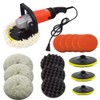 Electric Car Polisher Buffer Variable 6-Speed 7" 1400w