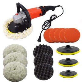 Electric Car Polisher Buffer Variable 6-Speed 7" 1400w