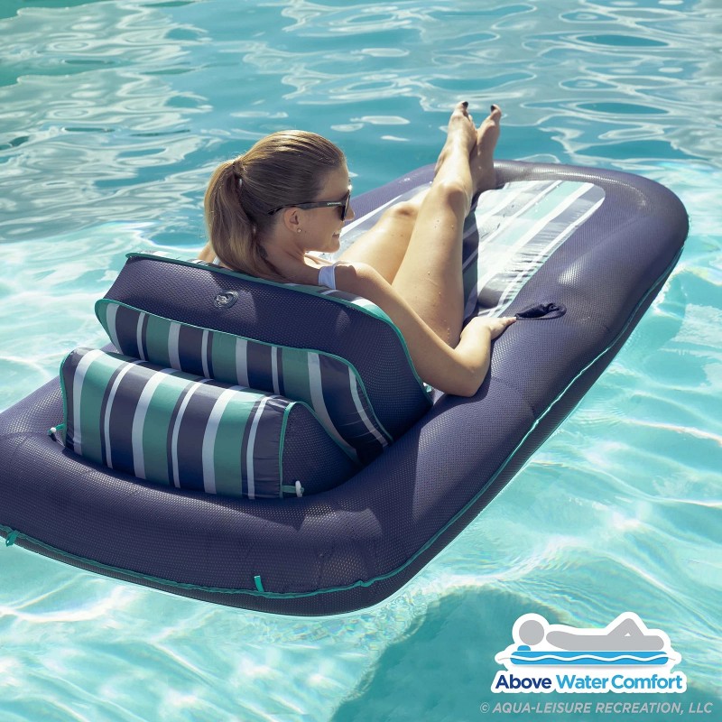 Aqua Premium Convertible Pool Float Lounge – Extra Large –
