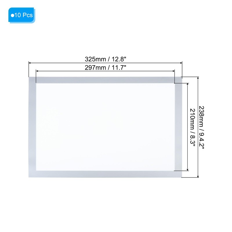 Magnetic Sign Holder, PATIKIL 10 Pack 8.5 x 11 Magnetic