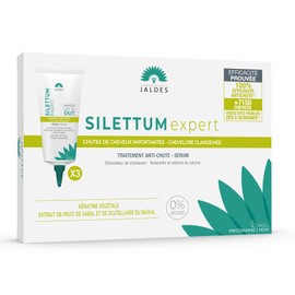 SILETTUM Expert Serum Hair Loss Treatment Pack of 3 Tubes of 40 ml