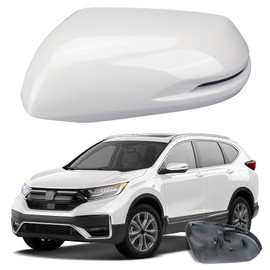 Left Driver Side Mirror Cap Cover Compatible with Honda CRV 2017 2018 2019 2020 2021 2022 Replacement Accessories with Turn Signal