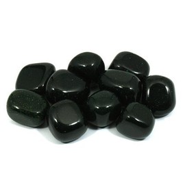 CrystalAge Green Goldstone Tumble Stone (20-25mm) - Pack of 5