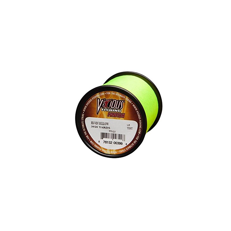 Panfish HI-VIS Yellow 4lb Test Fishing Line