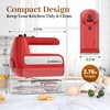 5-Speed Electric Hand Mixer, 800W Handheld Mixer with Turbo for