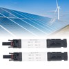 2Sets Solar PV Connectors Set IP68 Waterproof Anti UV 1000V